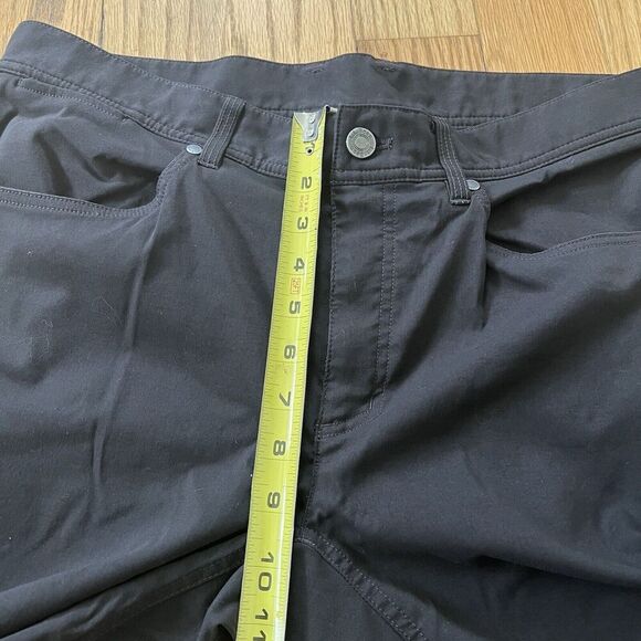 LL Bean Pants Mens 34x32 Venture Stretch Black Gorpcore Outdoor Hiking - Picture 7 of 8